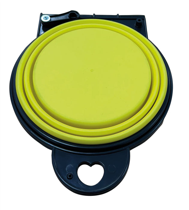 Quest Collapsable Dual Pet Bowl Quest - UK Camping And Leisure