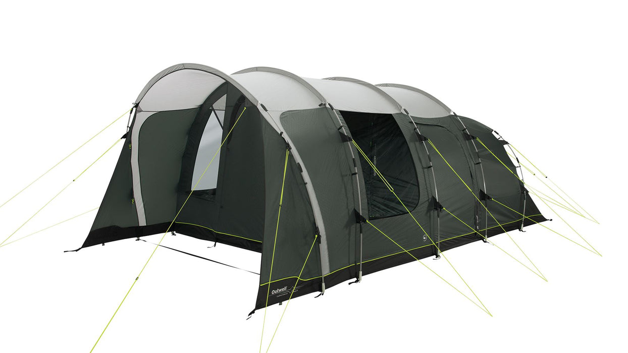 Outwell Denver 5 Pole Tent Green 5 Person Outwell - UK Camping And Leisure