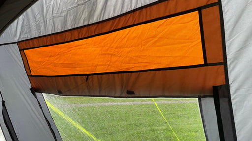 Olpro Cubo Breeze v2  Campervan Awning Orange | sewn-in groundsheet, quick pitch, 5000mm, tailgate