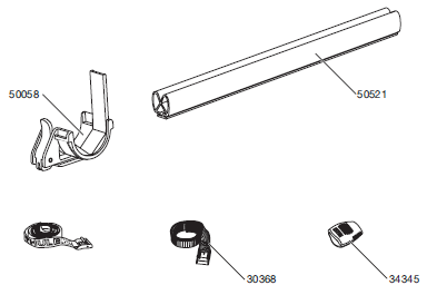 Thule Rubber Profile 833 - Durable Weatherproof Seal