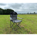 Autograph Dorset chair Black Edition F3021BL Quest - UK Camping And Leisure