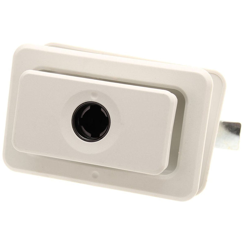 White Quadro Rotary Lock for STS/Zadi Barrels for Caravan/Motorhomes Nova - UK Camping And Leisure