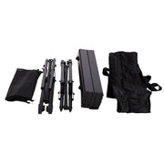 Quest Elite Colliford Slatted Black Camping Table Quest - UK Camping And Leisure