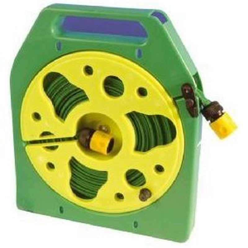 Flat Hose 15M On Cassette Reel - Not Food Quality 811821 UK Camping And Leisure - UK Camping And Leisure