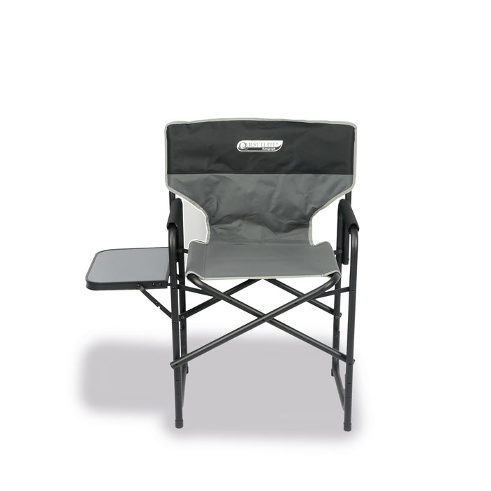 Quest Autograph Surrey Directors Camping Chair (Black Edition) Quest - UK Camping And Leisure