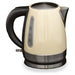 Rocket low wattage cream stainless steel kettle (1L) K0034CR Rocket - UK Camping And Leisure