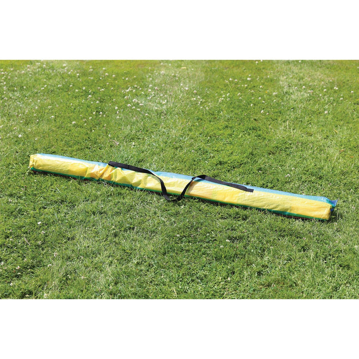 4 Pole Multicoloured Polythene Windbreak 1440 Quest - UK Camping And Leisure