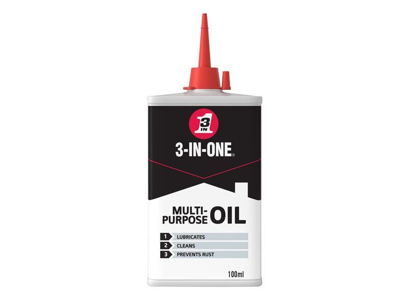 3 In One Oil Tin 100ml Multi Purpose Lubricating Oil for Household & Industria