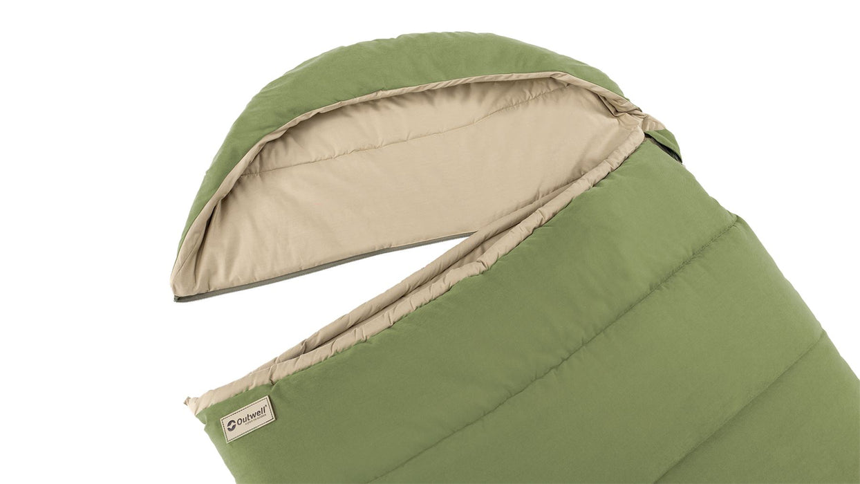 Outwell Constellation Green Single Sleeping Bag Outwell - UK Camping And Leisure