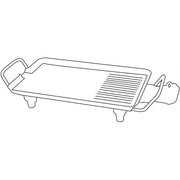 Quest Large Healty Camping Griddle Quest - UK Camping And Leisure