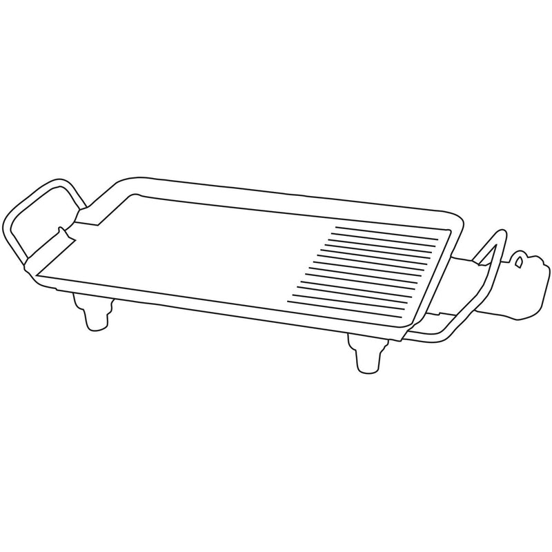 Quest Large Healty Camping Griddle Quest - UK Camping And Leisure