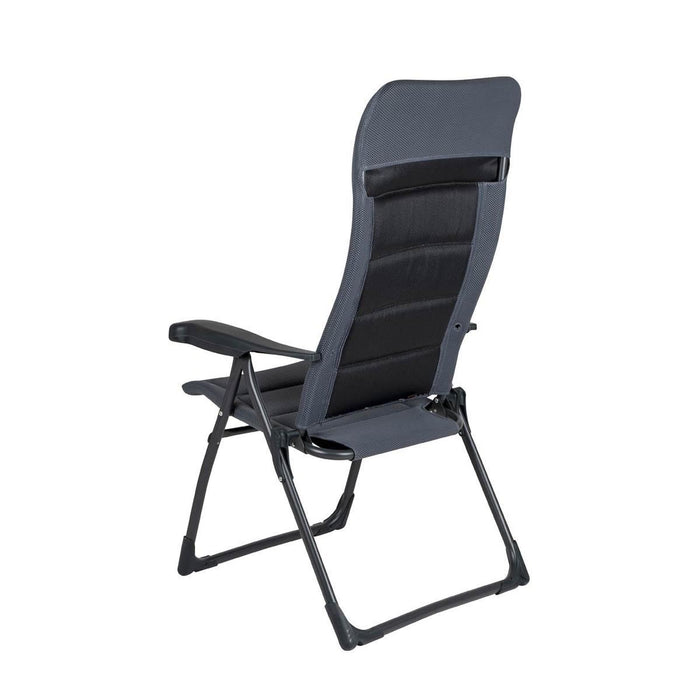Crespo Chair AP/215 Air Deluxe Grey Crespo - UK Camping And Leisure