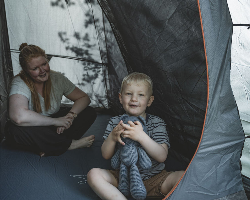 Easy Camp Hamra 5 Pole Tent Blue 5 Person Easy Camp - UK Camping And Leisure