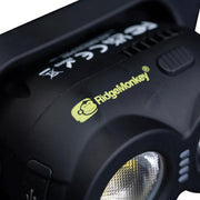 RidgeMonkey Head Torch Light Lamp VRH150X USB Rechargeable LED Fishing Angler RidgeMonkey - UK Camping And Leisure