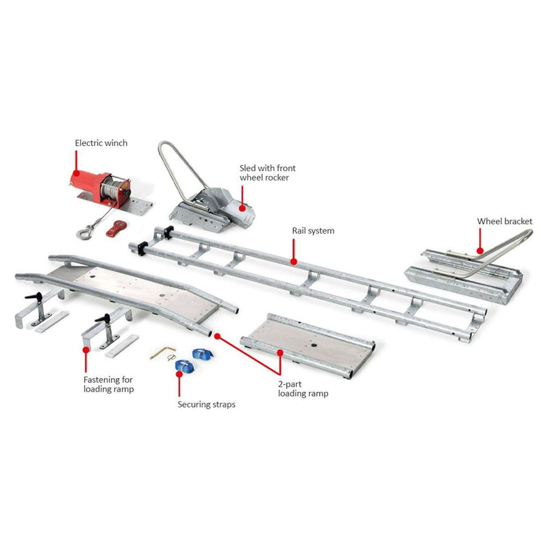 AL-KO Garage Bike Loading System Sawiko AL-KO - UK Camping And Leisure