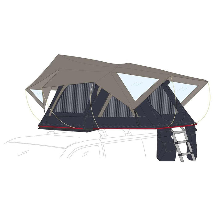 Fiamma Moonlight 140 Roof Tent  2 Person 140 (08890-01-)