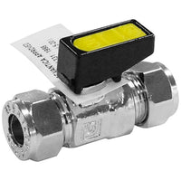 AG Mini Ball Valve 15mm Compression