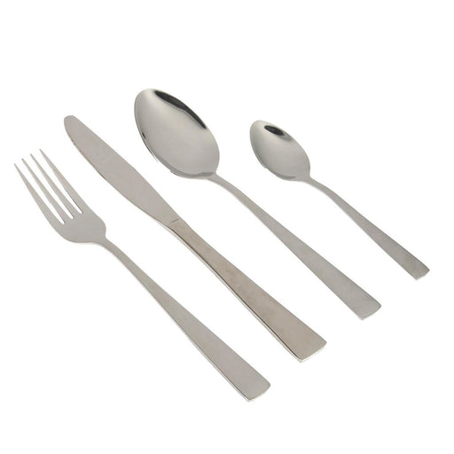 Gimex Cutlery Silver 16 Pieces Gimex - UK Camping And Leisure