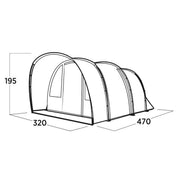 Easy Camp Skarvan 5 Pole Tent Blue 5 Person Easy Camp - UK Camping And Leisure