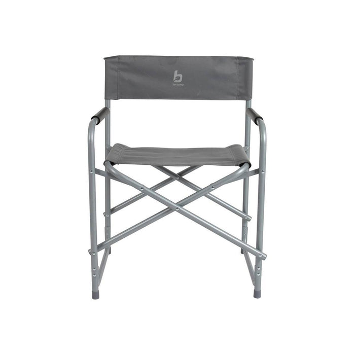 Bo-Camp Director's Chair Steel Grey Bo-Camp - UK Camping And Leisure