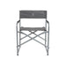 Bo-Camp Director's Chair Steel Grey Bo-Camp - UK Camping And Leisure
