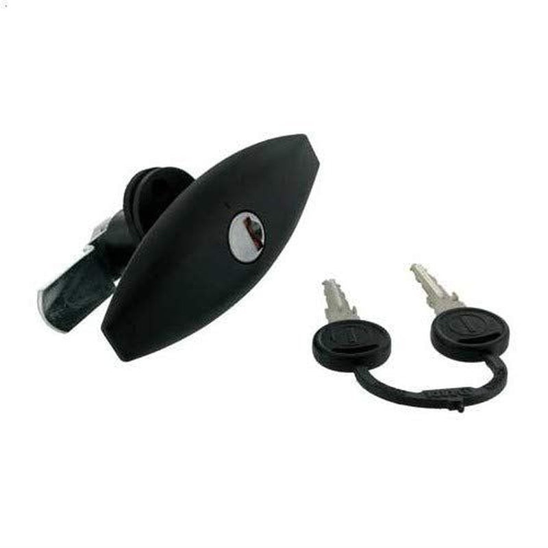Locker Lock Black 50Mm Latch 30Mm Door 25Mm  805723B ROADLOISIRS - UK Camping And Leisure