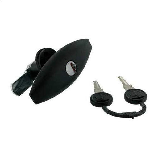 Locker Lock Black 50Mm Latch 30Mm Door 25Mm  805723B ROADLOISIRS - UK Camping And Leisure