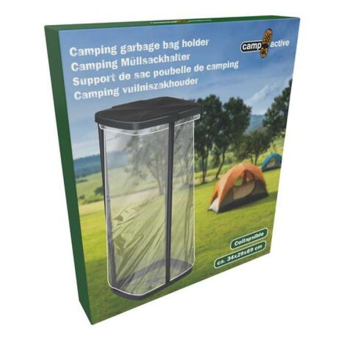 Camp Active Collapsible Camping Bin – Foldable | 29 x 30.5 x 69 cm | 622g | Lightweight & Durable Camp Active - UK Camping And Leisure