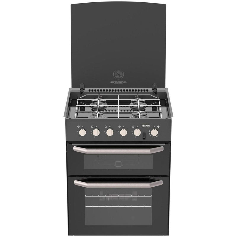 THETFORD K1520 Gas Cooker 4 Gas Burners w/ Grill, 12 Volt IGN & Lid Shut-Off (SCK41199-SP) Thetford - UK Camping And Leisure