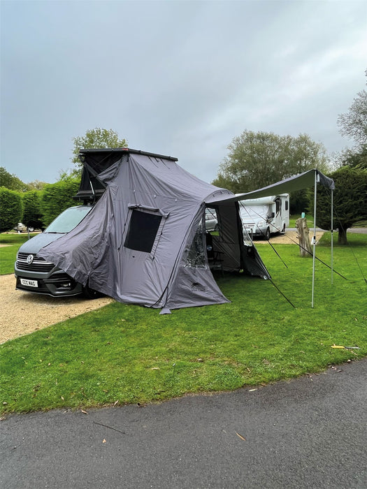 Quest Rock Cruiser 140 Hard Shell Roof Top Tent Quest - UK Camping And Leisure