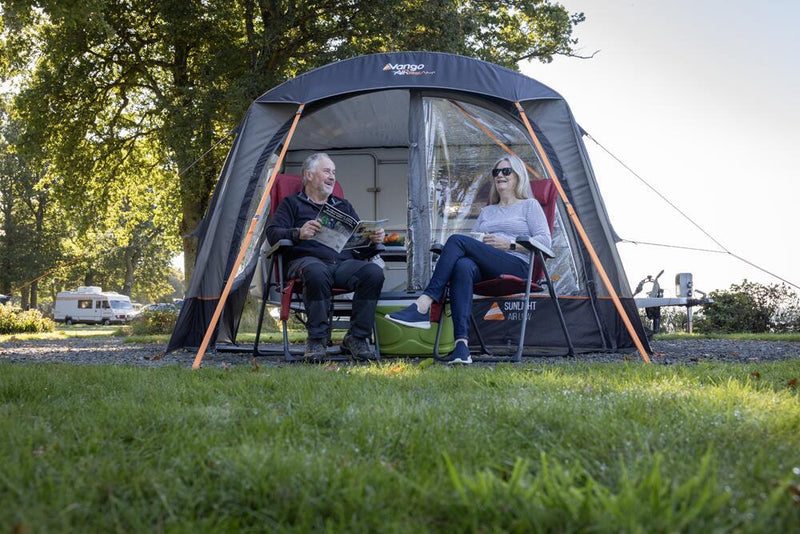 Vango Sunlight Air - Awning/Canopy for Campervans Low Cloud Grey | waterproof, lightweight, compact pack, inflatable