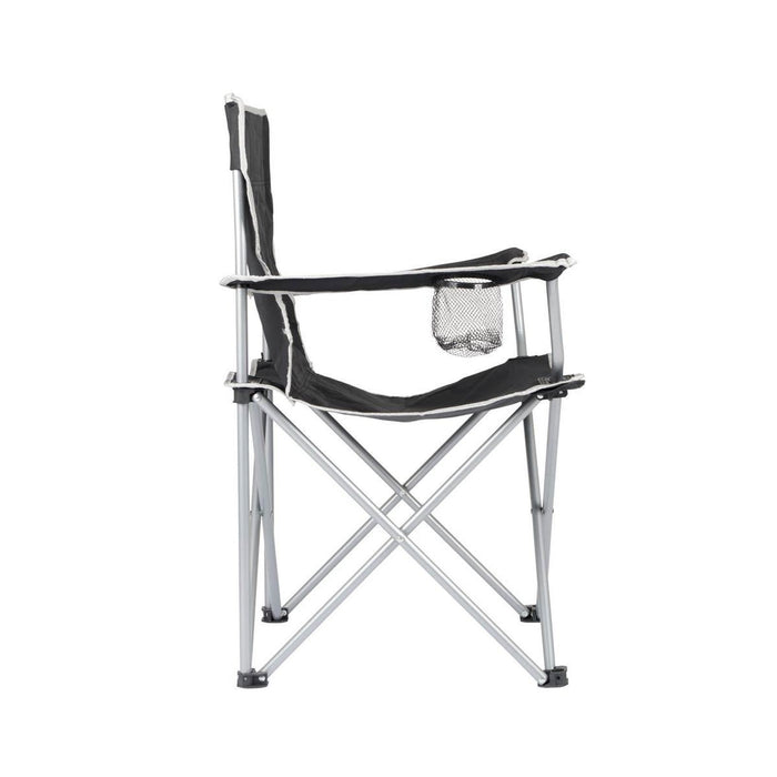 Bo-Camp Folding Chair Compact Steel Black Bo-Camp - UK Camping And Leisure
