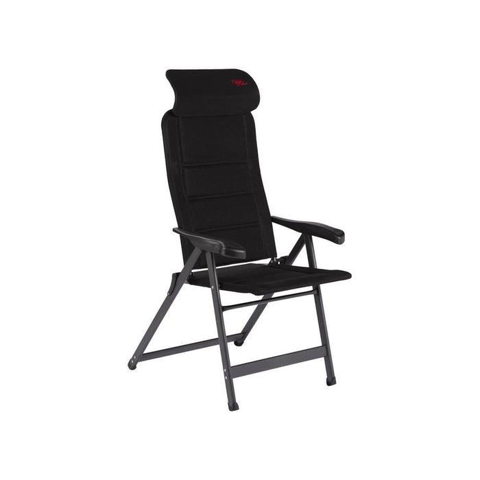 Crespo Chair AP/240 Air Deluxe Compact Black Crespo - UK Camping And Leisure