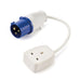 Quest Site Mains 230v UK Trailing Socket Caravan Campervan Motorhome Quest - UK Camping And Leisure