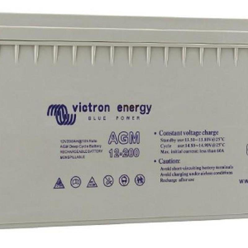 Victron 220Ah AGM Deep Cycle Battery (12V) Victron - UK Camping And Leisure