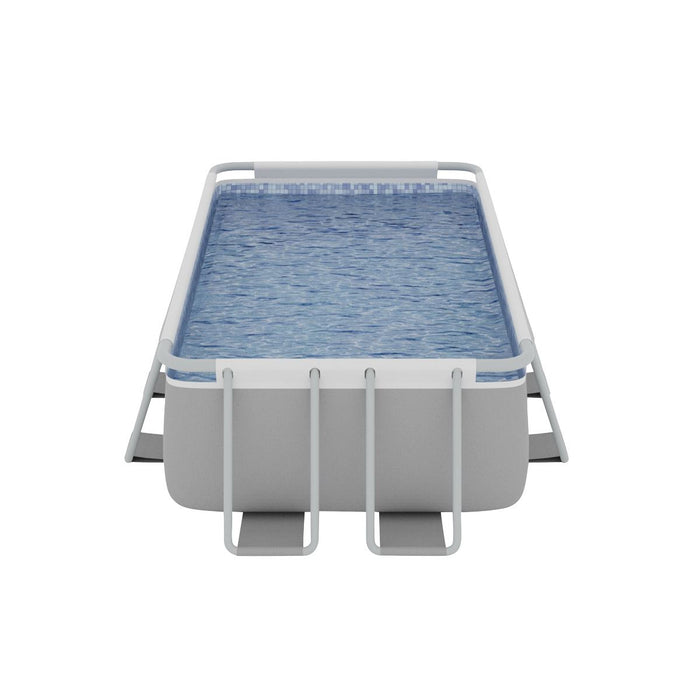 Dellonda Deluxe Steel Frame Swimming Pool with Filter Pump 13ft DL21 Dellonda - UK Camping And Leisure