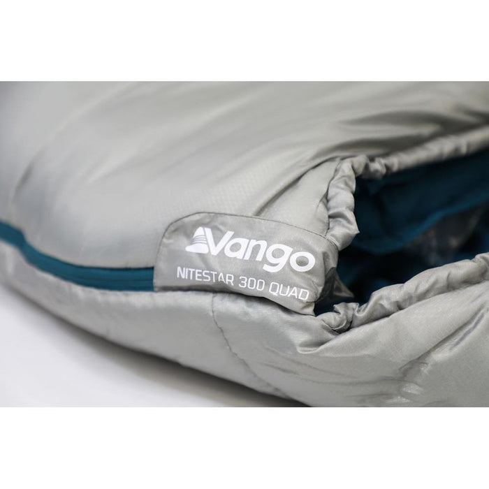 Vango Nitestar Alpha 300 Quad Sleeping Bag Square 3 Season Camping Vango - UK Camping And Leisure