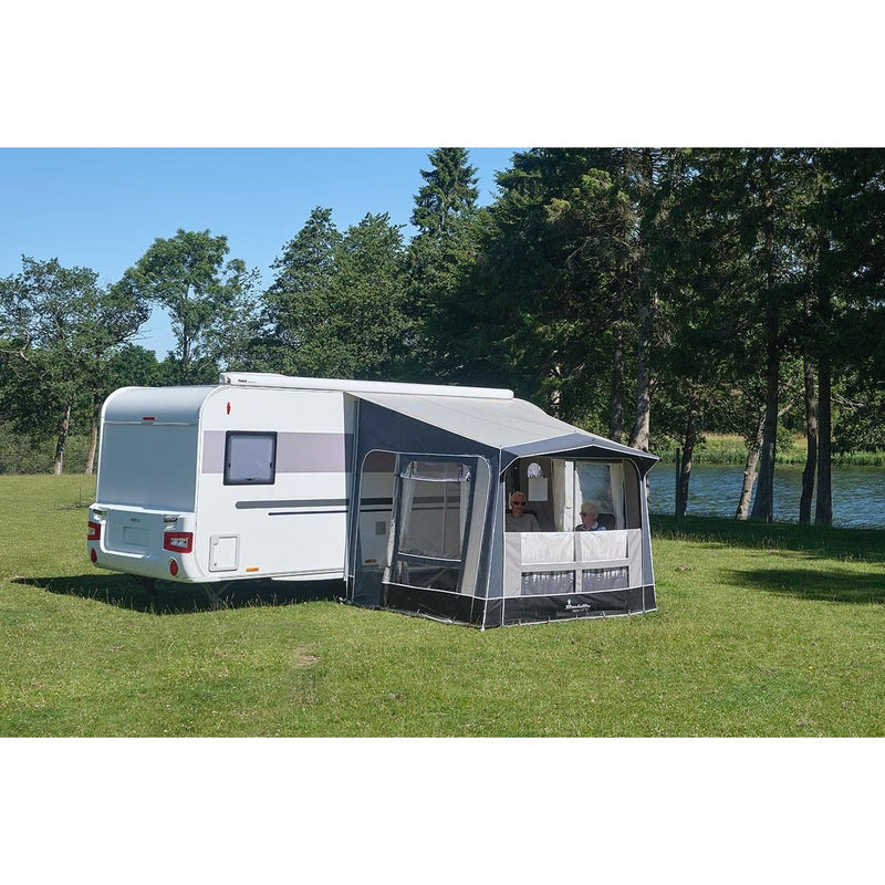 Isabella Magnum Alba Awnings with CarbonX Frame | poled, breathable, lightweight, porch