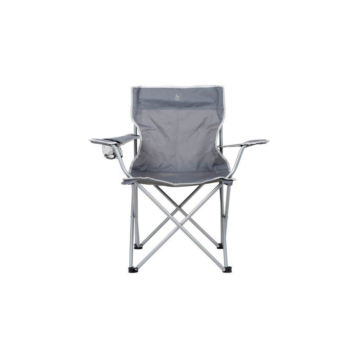 Bo-Camp Folding Chair Compact Steel Grey Bo-Camp - UK Camping And Leisure