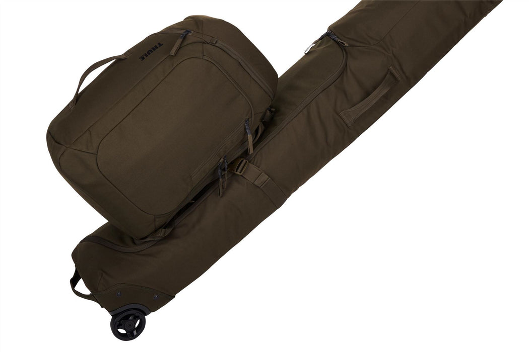 Thule RoundTrip Snowboard and ski boot backpack 60L deep khaki Thule - UK Camping And Leisure
