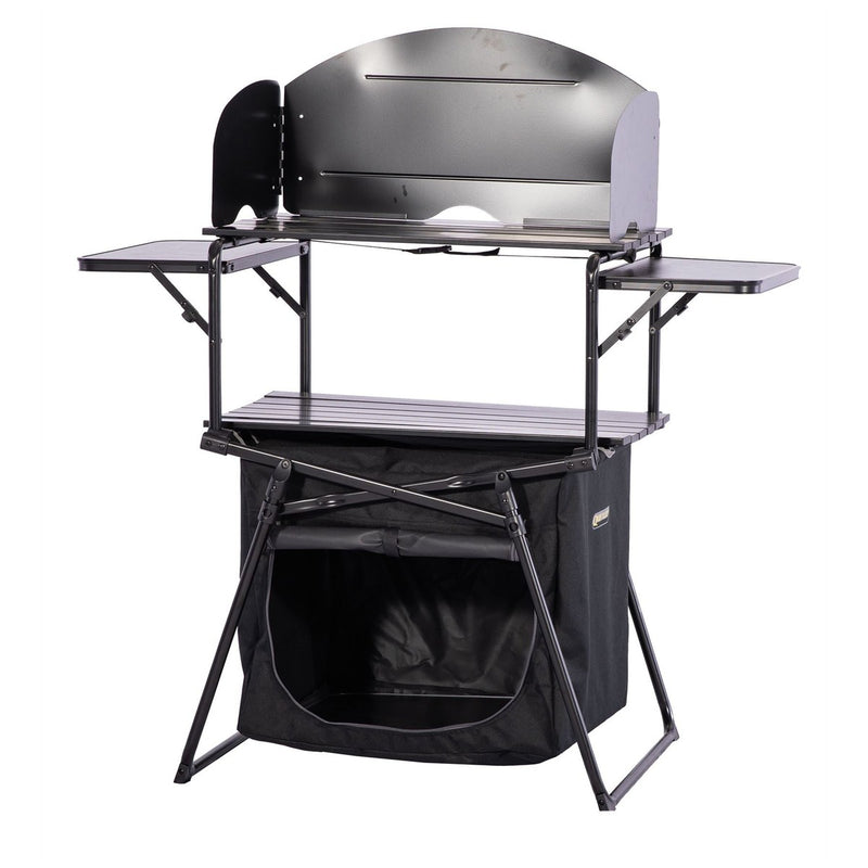 Quest Basil Kitchen Camping Stand (black) Quest - UK Camping And Leisure