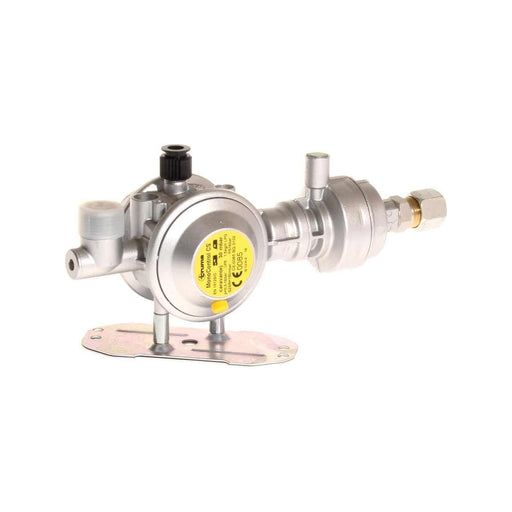 Truma MonoControl Crash Safe Gas Regulator with Elbow 10mm Truma - UK Camping And Leisure