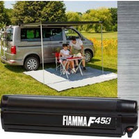 Fiamma F45S 3M Deep Black Vw T5/6  M/T Lwb Royal Grey Rhd 07129R01R
