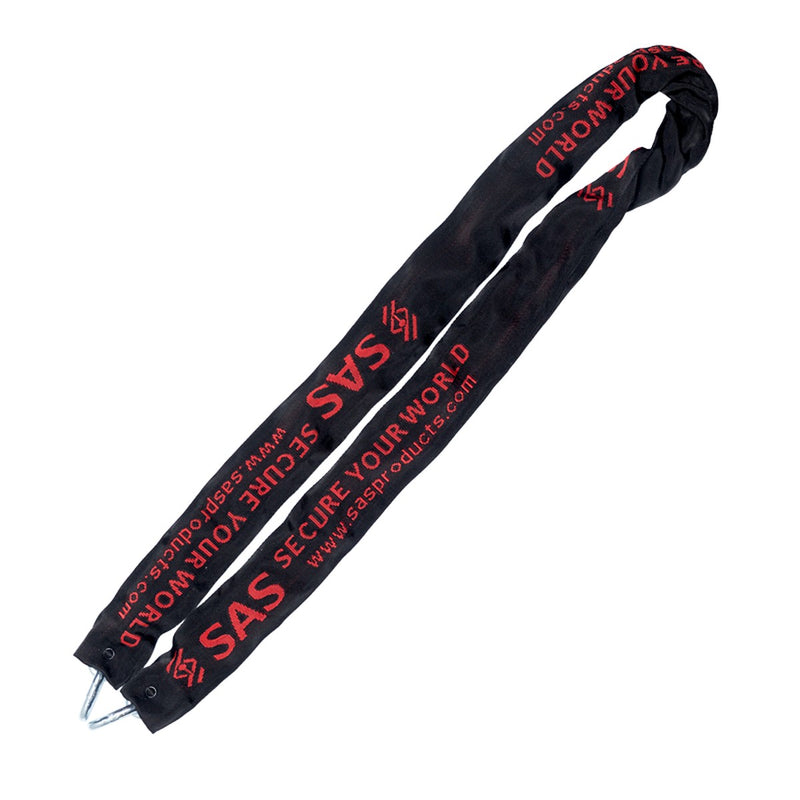 SAS General Purpose 1500x8mm Round Shackle Chain with Woven Sleeve SAS - UK Camping And Leisure