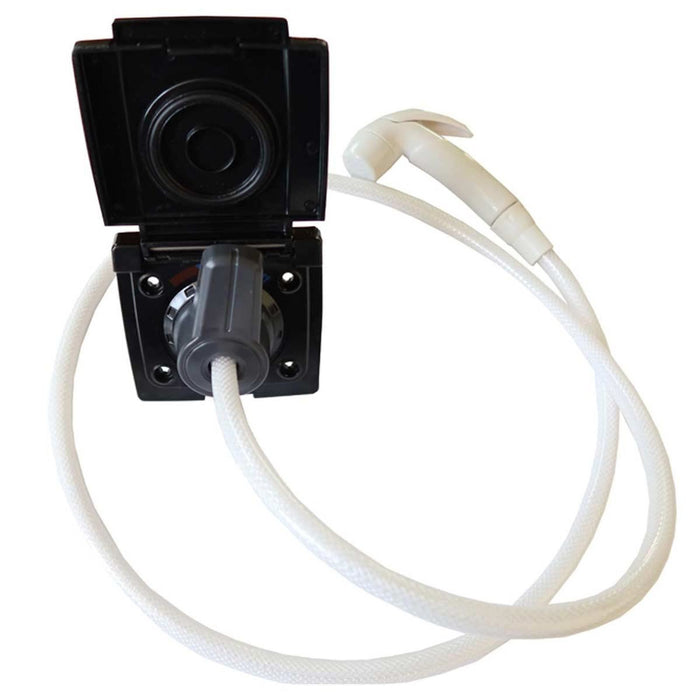 Bullfinch External Shower Point Black Bullfinch - UK Camping And Leisure