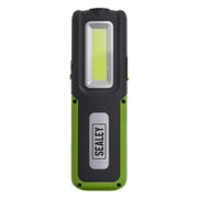 Sealey Rechargeable Inspection Lamp Green 5W COB+3W LED+Power Bank LED318G Sealey - UK Camping And Leisure