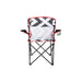 Bo-Camp Urban Collection Folding Chair Madison Black/White Bo-Camp - UK Camping And Leisure