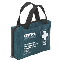 Sealey First Aid Kit Medium for Cars Taxis & Small Vans BS 8599-2 Compliant