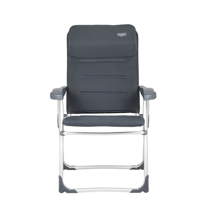 Crespo Chair AA/215 Air Elite Compact Grey Crespo - UK Camping And Leisure