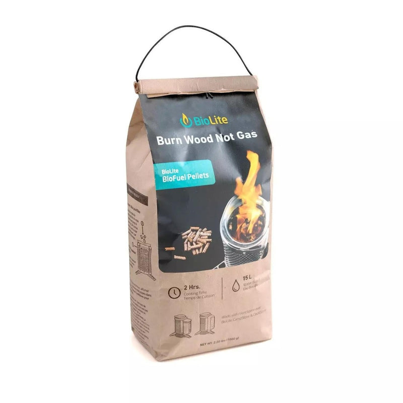 Biolite BioFuel Pellets CampStove 1kg Hardwood Pellets Long Burn Eco-Friendly Biolite - UK Camping And Leisure